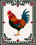 Vibrant Cockrell Garden Frame Rug