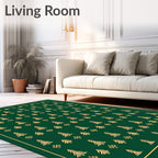 Golden Pine Forest Repeat Rug