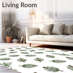 Green Pine Needle All Over Rug