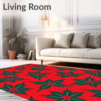 Holiday Holly Berry Radiance Rug