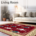 Nutcracker Ballet Cavalier Marie Red Rug