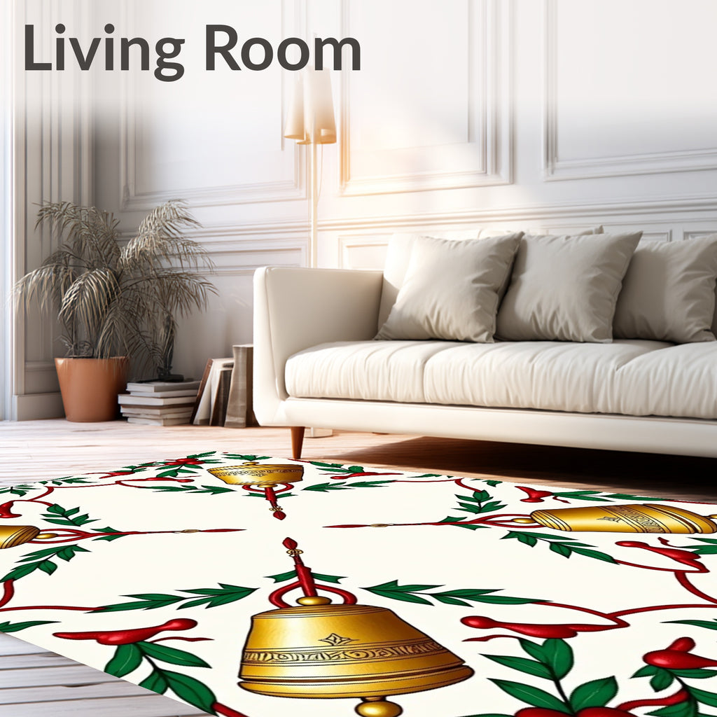 Golden Bell Laurel Arrangement Rug