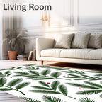 Foliage with Red Berry Accent Rug