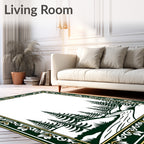 Forest River Scenic Landscape Art Rug