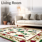 Whimsical Fairy Tale Royal Court Rug