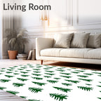Forest Green Pine Tree Array Rug