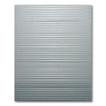 Minimalist Silver Linear Horizon Rug