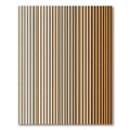 Earthy Gradient Vertical Stripe Rug