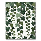 Various Green Ivy Vine Leaves Rug