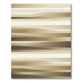 Earthy Tones Layered Abstract Stripes Rug