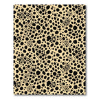 Black Spotted Tan Cheetah Hide Rug