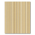 Minimalist Golden Ochre Pinstriped Rug