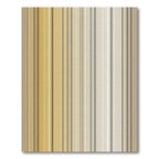 Soft Golden Neutral Vertical Stripes Rug