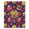 Joyful Fruit Cartoon Collection Rug