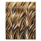 Earthy Tones Tall Grass Field Rug