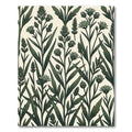 Dark Green Botanical Garden Rug