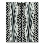 Monochrome Cheetah Animal Spot Grass Meadow Rug
