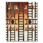 Rustic Ladder Sunset Graphic Rug
