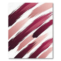 Crimson Pink Rose Strokes Rug