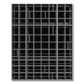 Minimalist Monochrome Architectural Grid Rug