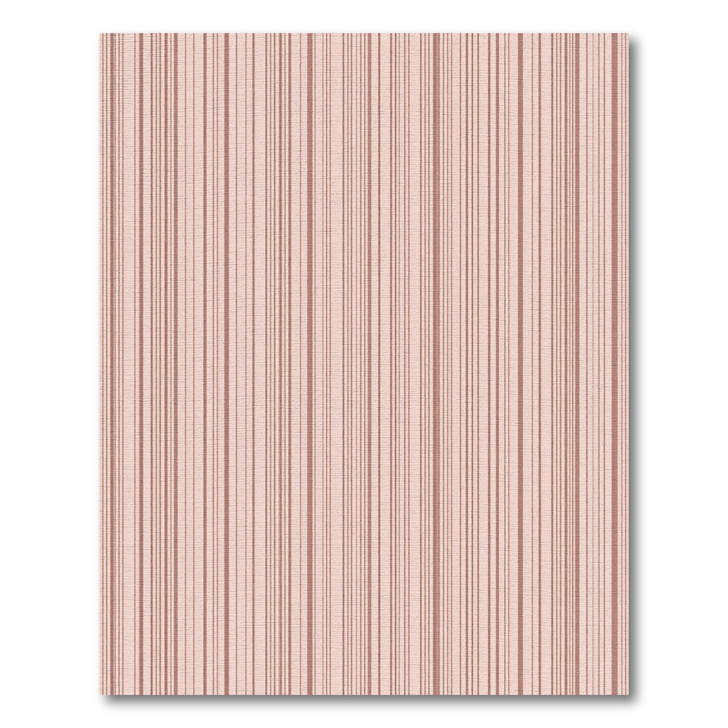 Soft Copper Vertical Stripes Rug