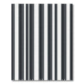 Minimalist Monochrome Modern Vertical Stripe Rug
