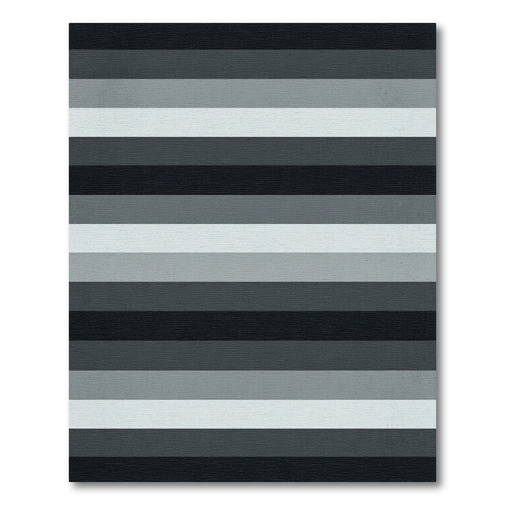 Monochromatic Stripe Gradient Field Rug