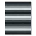 Monochromatic Stripe Gradient Field Rug