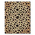 Golden Leopard Spot Accents Rug