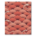 Coral Fan Wave Repeating Rug