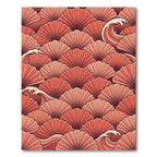 Coral Fan Wave Repeating Rug