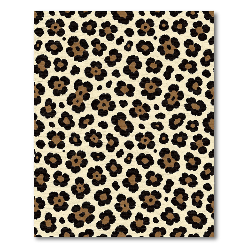 Classic Beige Leopard Spots Rug