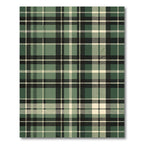 Forest Green Classic Tartan Plaid Rug