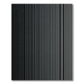 Charcoal Gray Vertical Stripe Rug