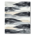 Ink Wash Brush Stroke Stripes Rug