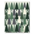 Mid Century Modern Forest Pine Rug