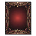 Ornate Royal Crimson Gold Border Rug