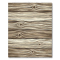 Rustic Earthy Tone Wood Grain Rug