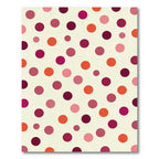 Multicolor Polka Dot Dot Composition Rug