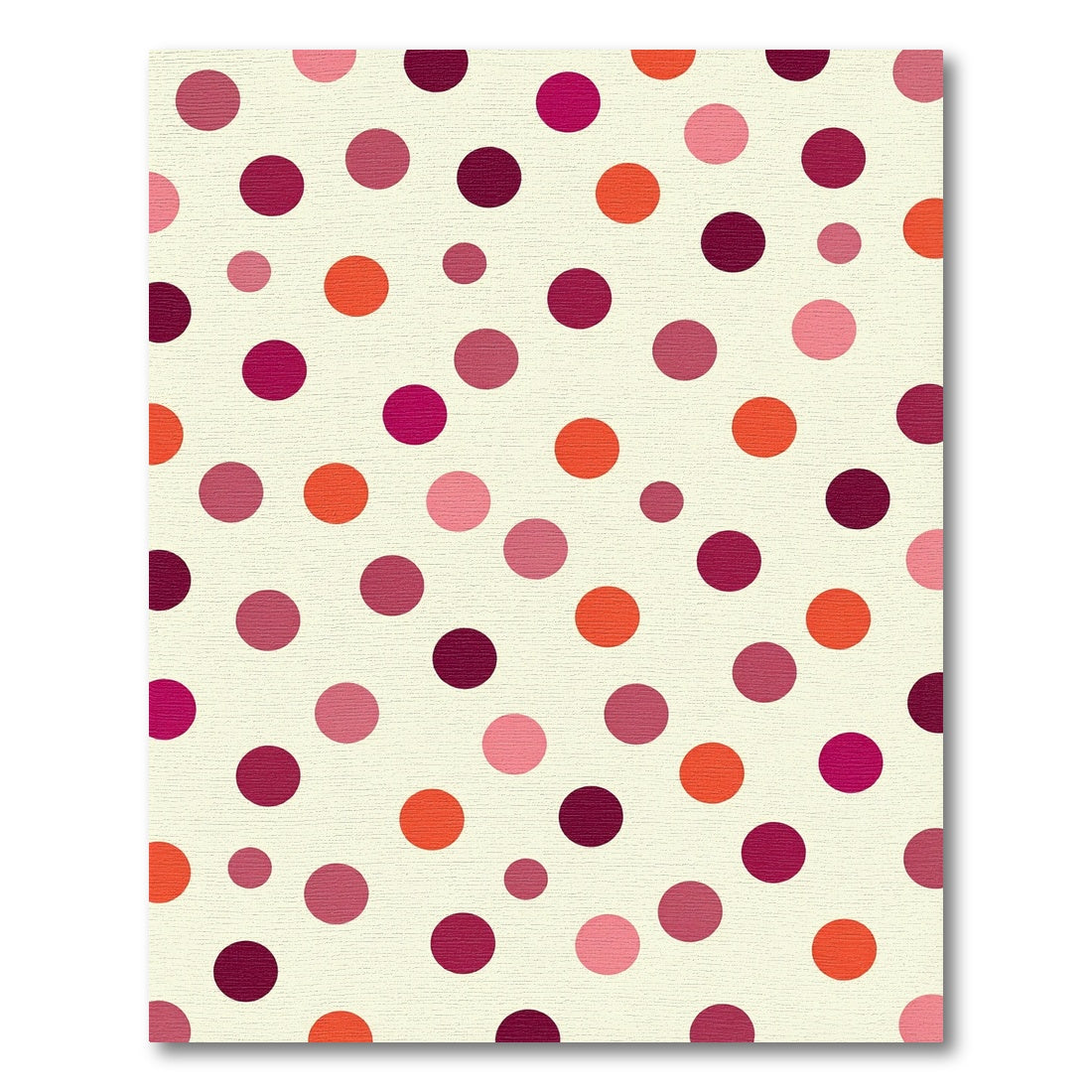 Multicolor Polka Dot Dot Composition Rug