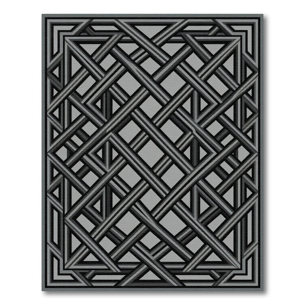 Monochromatic Geometric Intersecting Lines Rug