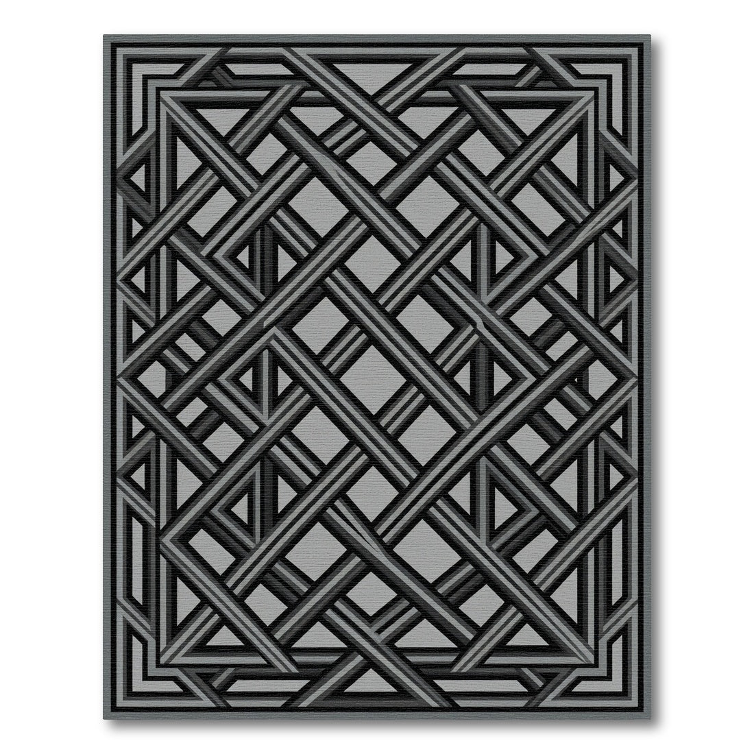 Monochromatic Geometric Intersecting Lines Rug