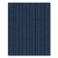 Minimalist Navy Blue Vertical Pinstripe Rug