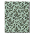 Sage Green Botanical Branch Garland Rug