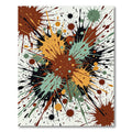 Exploding Splash Paint Art Rug