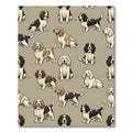 Charming Spaniel Dog Cream Neutral Rug