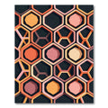 Warm Geometric Hexagon Nest Rug