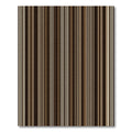 Earthy Brown Vertical Pinstripe Composition Rug