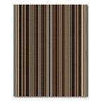 Earthy Brown Vertical Pinstripe Composition Rug