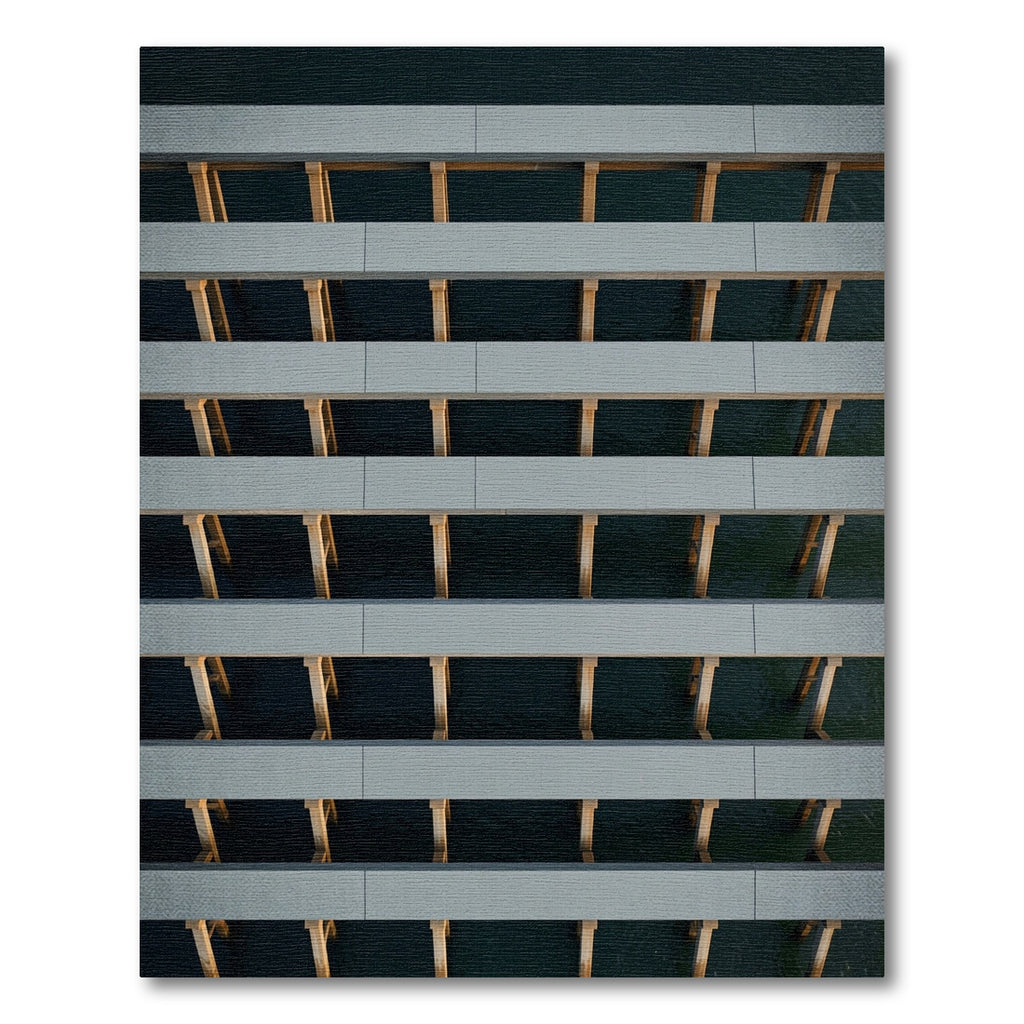 Gray Horizontal Deck Planks Rug